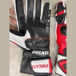 Ducati Red & White Evo C1 Gloves