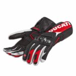 Ducati Performance C3 Leather Motorcycle Gloves | Premium Cowhide Biker Racing Gear Gloves